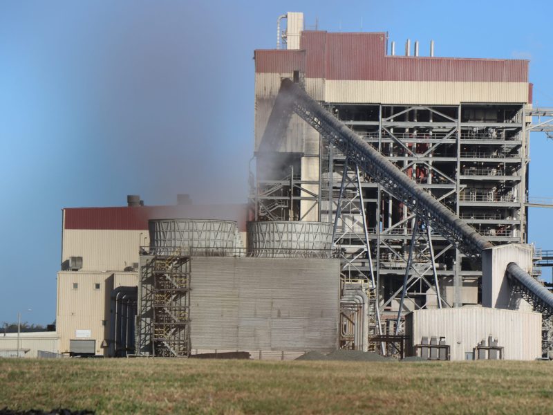 AES Puerto Rico’s coal plant in Guayama, Puerto Rico, produces roughly 800 tons of coal ash each day.