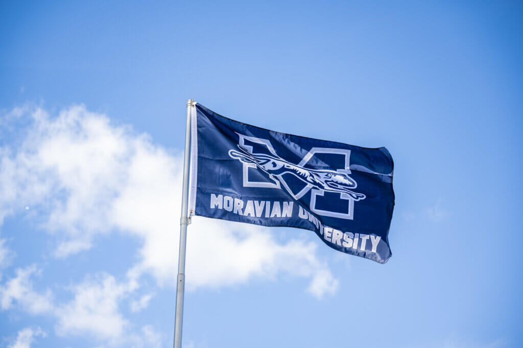 Moravian University flag