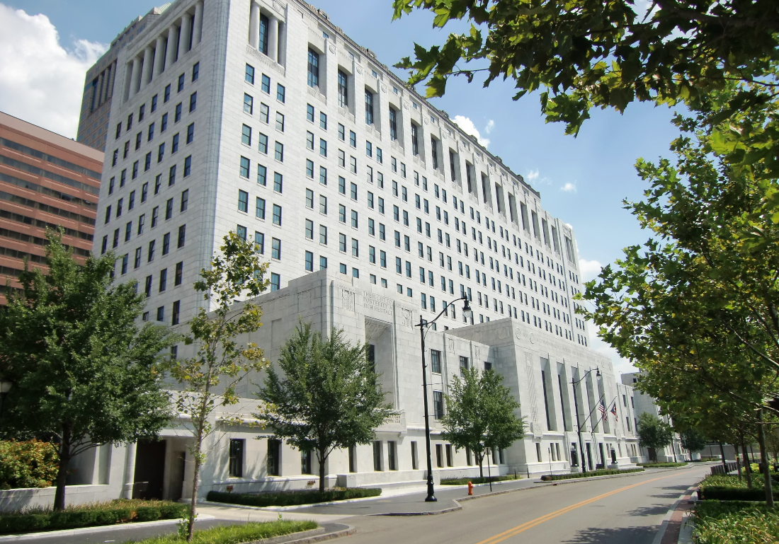 The Supreme Court of Ohio building in Columbus.