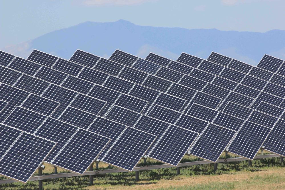 Xcel Energy's Greater Sandhill Solar Farm in Colorado’s San Luis Valley.