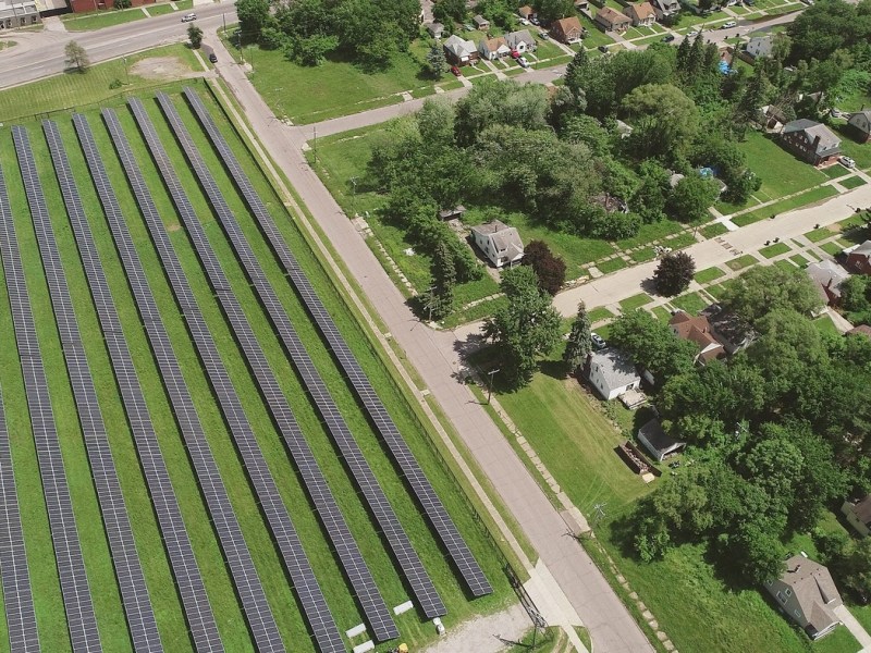 Detroit solar array