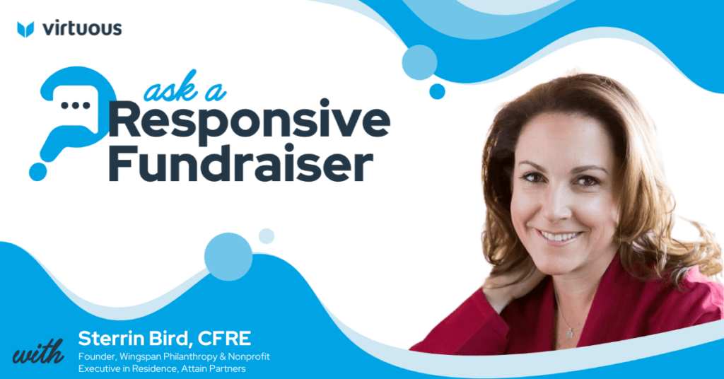 Ask a Responsive Fundraiser Sterrin Bird