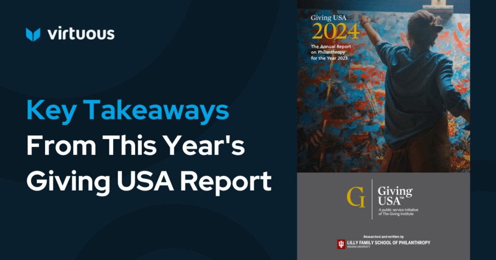 Key Takeaways From This Years Giving USA Report